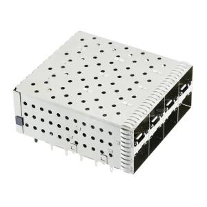 Wholesale 1-2007394-8 SFP+ Receptacle With Cage Ganged (2x4) Connector Press-Fit Through Hole 16 Gb/s from china suppliers