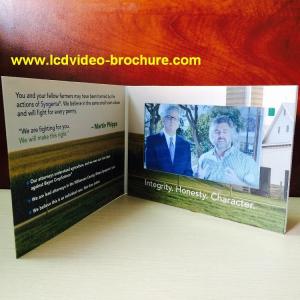 Wholesale 7 Inch Video Playing LCD Invitation Card With Push Button Or No Button from china suppliers