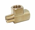 OEM Brass Threaded Pipe Fittings Brass 90 Degree Elbow 1/4 NPT Male 1/4" NPT