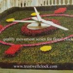 mechanism for floral clocks 3m 10 feet diameters or 3.5m 11 feet diameters with