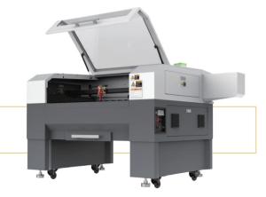 Wholesale Industrial Dual Head Laser Cutter 90*60cm Knife Strip Honeycomb Platform from china suppliers