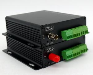 Wholesale Banlanced audio over fiber optic converter with Phoenix connector(Green plug),FC/ST/SC OP from china suppliers