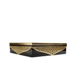 Carving Gold Foil Personalized Wooden Gift Boxes With FSC ISO9001 Certificate