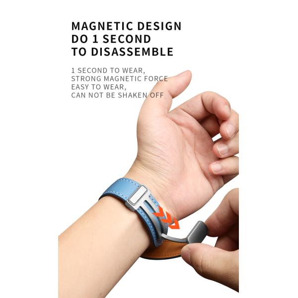 20mm Luxury Leather Watch Band for SamSung GaLaxy Watch 5 100% Professional QC Passed