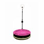 Slow Motion 360 Video Photo Booth Station Adjustable Automatic Spin