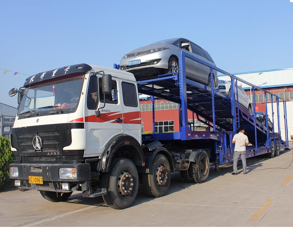 30000KG Max Payload Double Air Chamber Braking System Semi Trailer for Transport