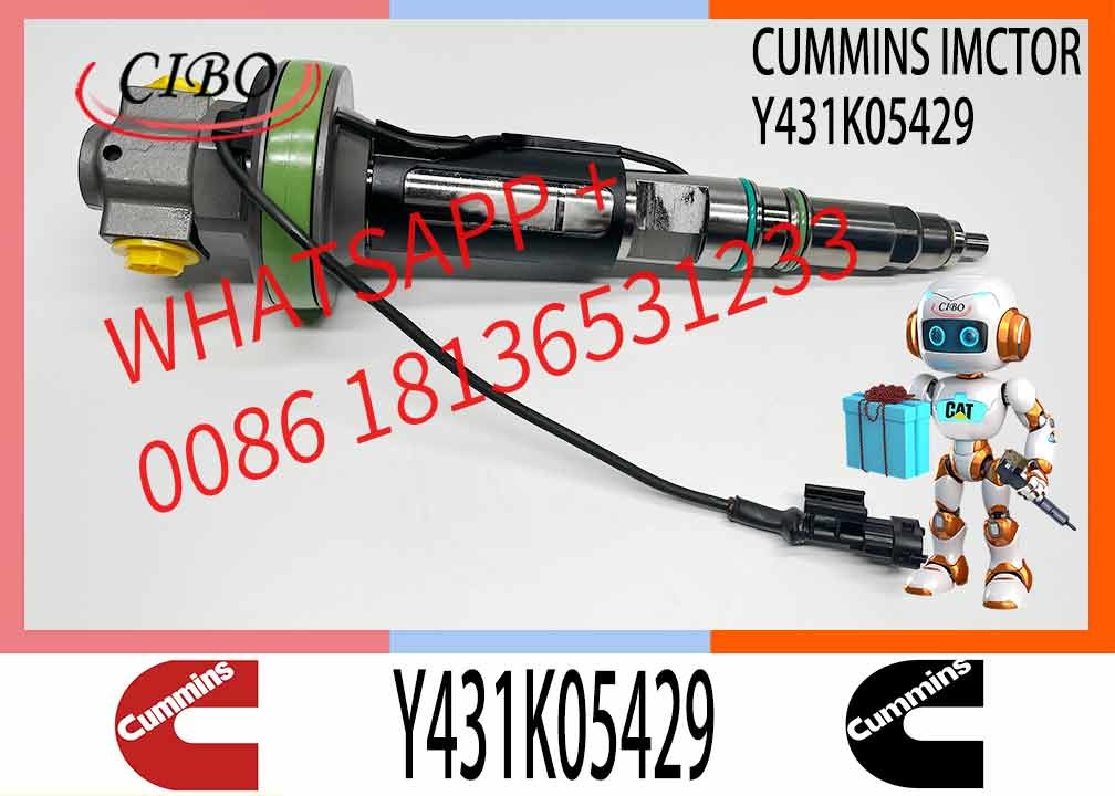 High Performance Diesel Injector Y431K05429 Fuel Injector Y 431 K05 429 Y431K05420 2867149 2882079 4964173