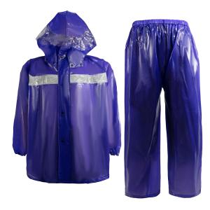 Wholesale Custom Reflective Rain Jacket Women'S Solid Color Fluorescent Hi Vis Rain Gear from china suppliers