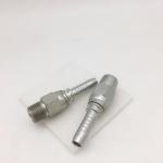 Swivel Straight 2 Piece Crimp Hydraulic Hose Fitting 15611SW M NPT