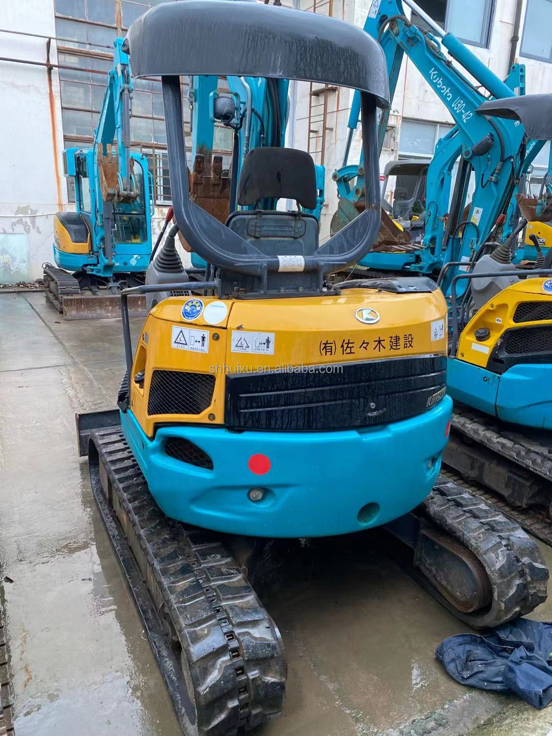 wheel excavator kubota U 30 second hand excavator