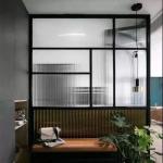 Ribbed Reed Waterfall Design Glass in 3mm 4mm 5mm 8mm for Bathroom Hotel