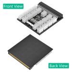 Upgrade Version ATX 17x 6Pin Power Supply Breakout Board Adapter Converter 12V