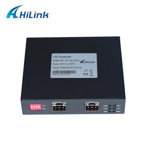 Wholesale 10G Transpondoer 10G OEO Media Converter SFP+ to SFP+ Fiber Optical Equipment DC12V1A from china suppliers