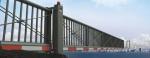 Trackless Aluminium Alloy Cantilever Sliding Gates , Entrance cantilever
