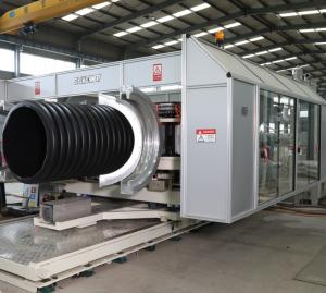 Wholesale High Speed Corrugated Pipe Machinery HDPE/PP/PE Plastic Pipe Production Line from china suppliers