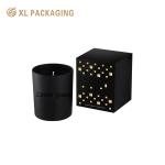 Custom Printing Black Scented Candle Box Cardbaord Candle Paper Packaging Boxes