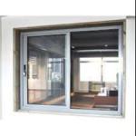 Waterproof Black Aluminum Sliding Windows Corrosion Resistance