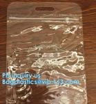 PVC EVA vinyl slider top zipper bag for skin care sets, Holographic Laser PVC