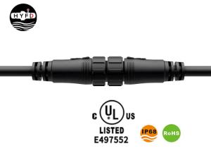 China SK19 2 Pin 12MM M19 Ip68 Waterproof Power Cable Connector on sale