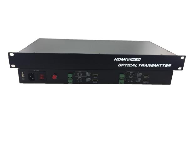 4channel lossless fiber optic extender up to 1920*1200p 60hz HDMI Video