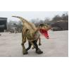 Buy cheap Flexible Leaky Sunscreen Custom Realistic Dinosaur Costume Displayed At Mall from wholesalers