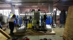 100TPH Desalination Reverse Osmosis RO Plant Fiberglass Material 10kw
