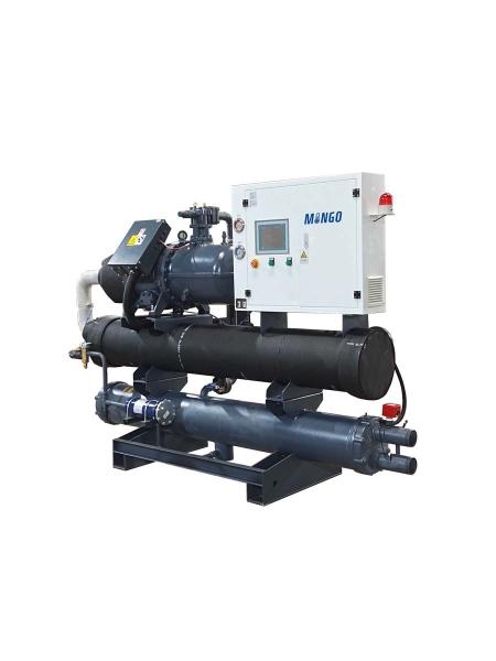 Water Cooled Screw Compressor Chiller 200HP 200Kw/Hr Semi Hermetic High