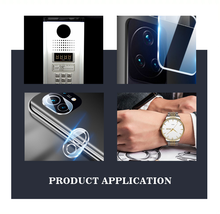 Precision Optical Components Dashboard Glass Replacement Customized Shaped