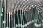 Fencing French Green Laminated Security Glass With High Temperature