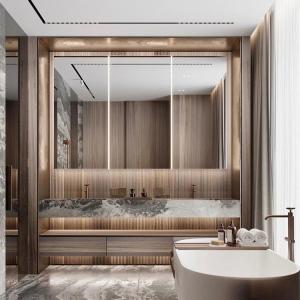China ISO9001 Bathroom Vanity Cabinets Wall Mounted Bathroom Sink Cabinet on sale