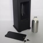 HVAC System Fragrance Oil Aroma Machine , Fan inside Electric Scent Diffuser