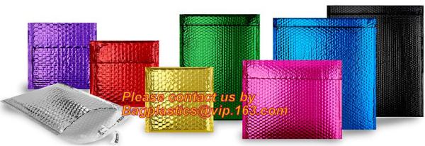 Metallic Bubble Mailer, Custom bubble mailer foil bubble mailers holographic