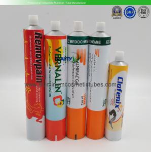 Wholesale Recyclable Collapsible Tubular Containers , Makeup Metal Squeeze Tubes For Cosmetics from china suppliers