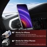 15w Wireless Charger Metal Magnetic Car Phone Holder With Innovative Running
