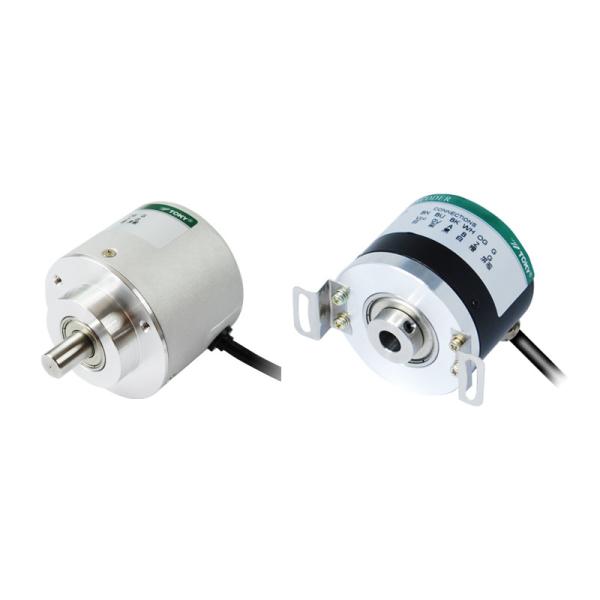 Quality Solid Shaft Φ6/8mm Incremental Rotary Encoder 6000RPM HY50 Series for sale