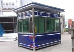Portable Color Steel Police Sentry Box With Complete Equipment Inside Police