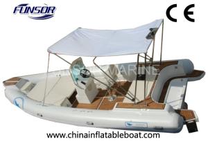Wholesale Luxurious 15 Person Inflatable RIB Boats Electric Inflatable Boat RIB730 from china suppliers