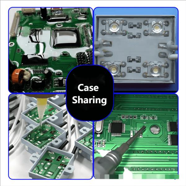 Waterproof Electronic Silicone Gel Liquid 2 Component RTV Potting Compound