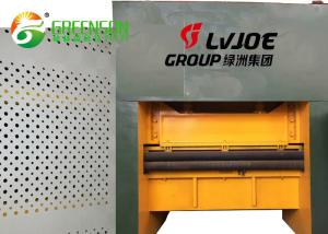 Wholesale Soundproof Sheet Perforation Machine , Acoustical Gypsum Ceiling Panel Making Machinery from china suppliers