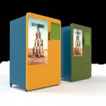 Outdoor Park Apparel Reverse Recycling Vending Machine CE Approval