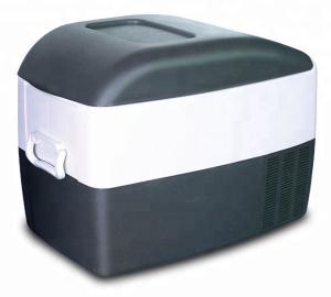 Wholesale Manual Defrost 40L Portable Car Fridge Freezer Swing Door Type CE Certificated from china suppliers