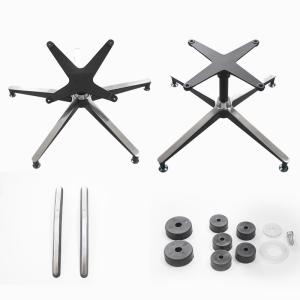 Wholesale Office chair accessories: Aluminum alloy five-star and four-star legs set, five-claw and four-claw chair legs from china suppliers