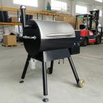 High Pressure Protection Device Barrel Electric Wood Pellet Smoker Trolley BBQ