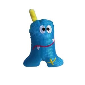Wholesale Bite Resistant Oxford Blue Triangle Sea Monster Pets Plush Toys from china suppliers