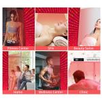 Infrared LED Light Therapy Safe Treatment with Overheating Protection and 350W