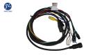12V 24V 13 Pin Din Cable For Rear View System , Video And Power Cable Single