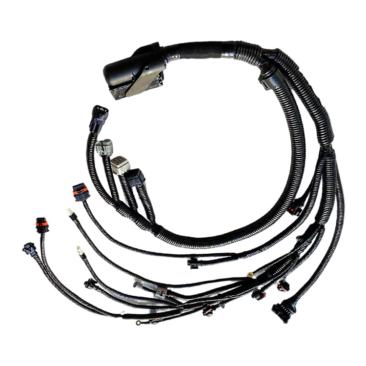 Foton Motor MRT Engine Nozzle Fuel Injector Wiring Harness Plug for 2002-2016 Trucks