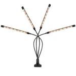Aluminum Alloy IP20 3 Heads 54w Led Grow Panel Light