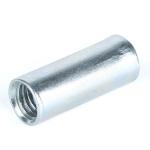 201/304 Standard Stainless Steel Cylindrical Screw Joint Nut with ZINC PLATED