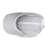 100% Polyester Summer Outdoor Casual Baseball Cap 58cm Breathable Grey Color